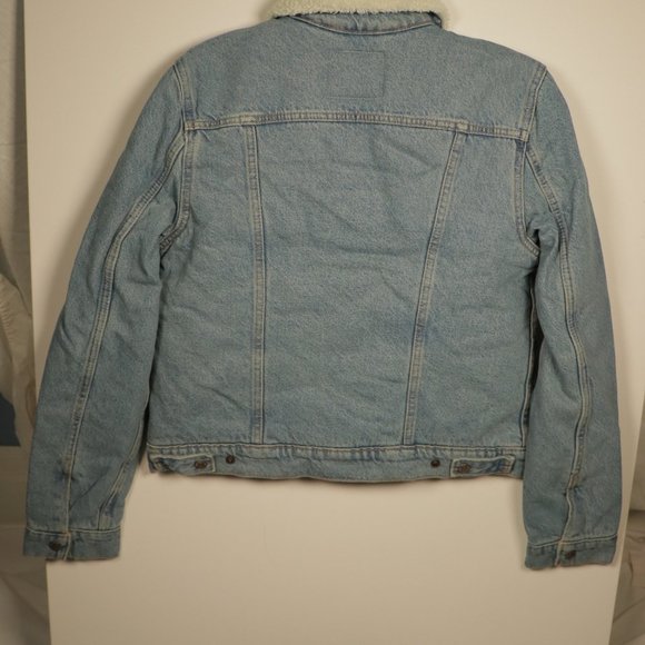 Levi's Original Trucker Jacket Sherpa **NWT** - Picture 3 of 7